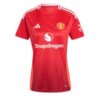Koszulka piłkarska Manchester United Harry Maguire #5 Strój Domowy dla kobiety 2024-25 tanio Krótki Rękaw